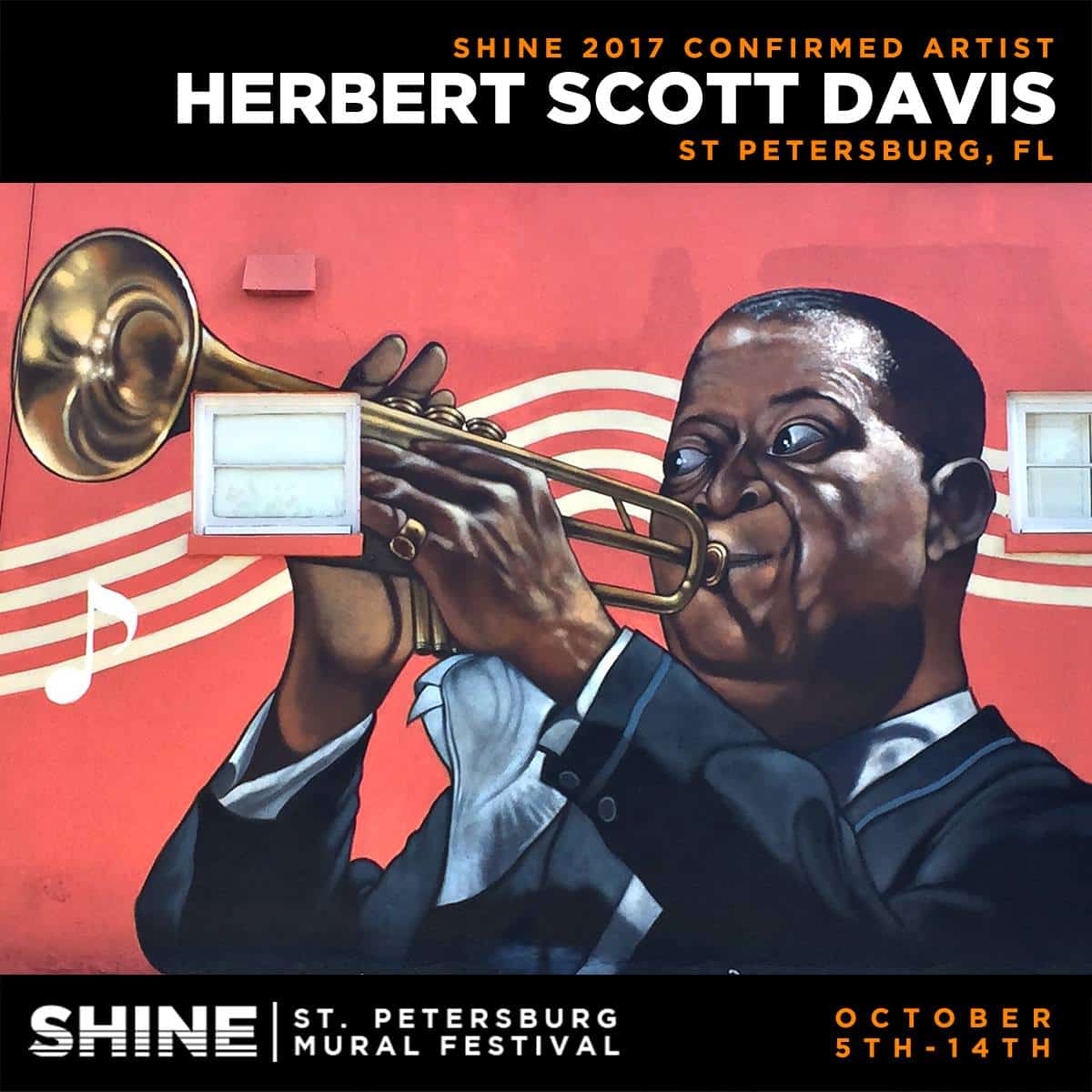 SHINE artist - Hebert Scott Davis