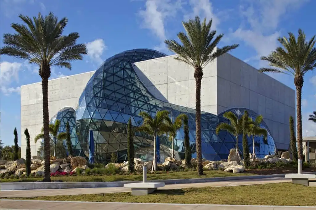 The exterior of The Dali
