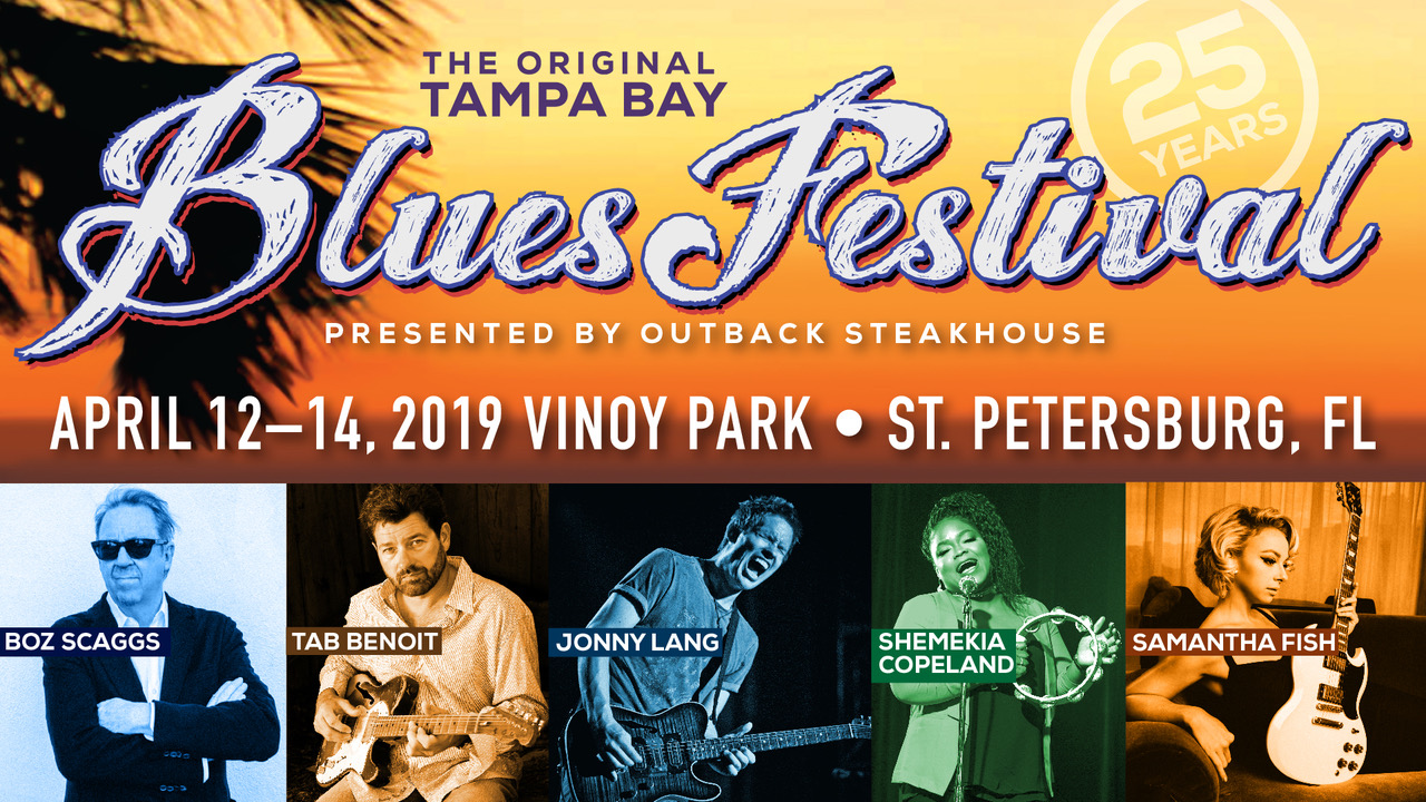 Tampa Bay Blues Festival is this weeekend! I Love the Burg