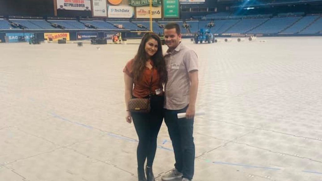 Beans & Barlour owners at Tropicana Field