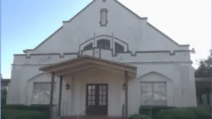 Exterior photo of old church