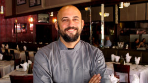 Photo of a Gratzzi owner and chef