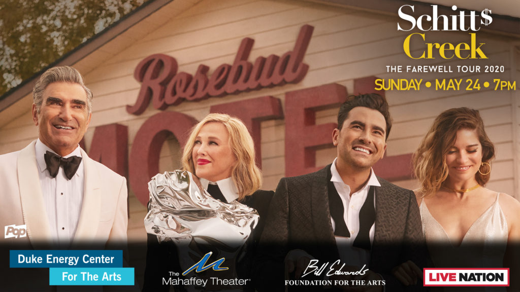 Photo of our actors in front of the Rosebud Motel