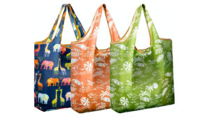 Image of 3 reusable grocery bags