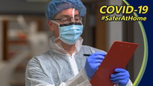 Image of health care provider in personal protective equipment