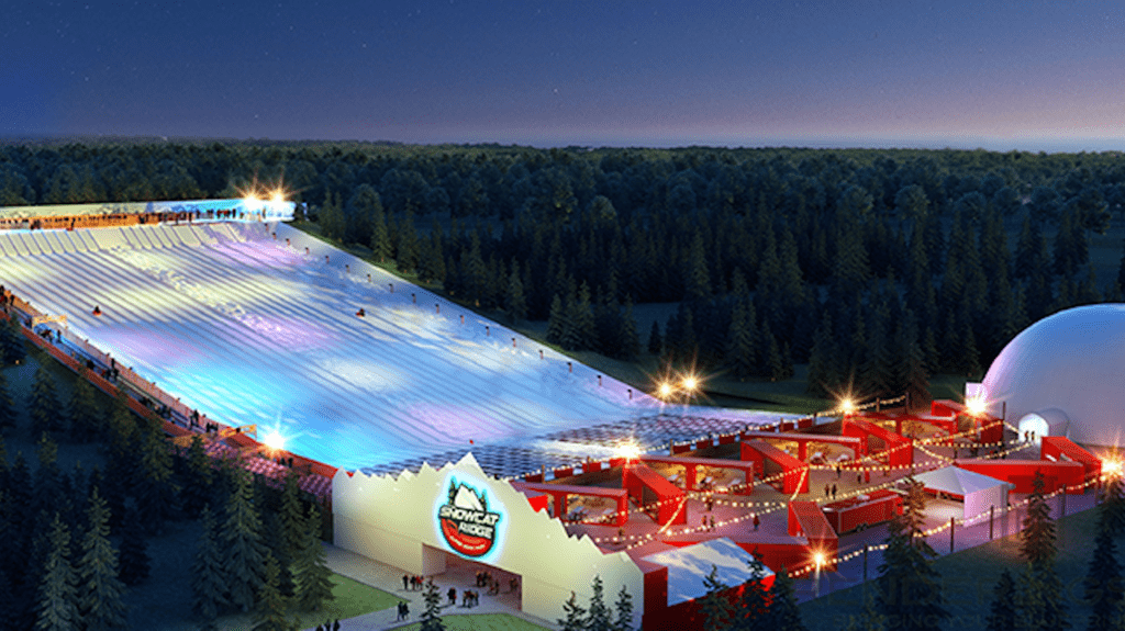 A massive snow park with sledding hills opens this ...