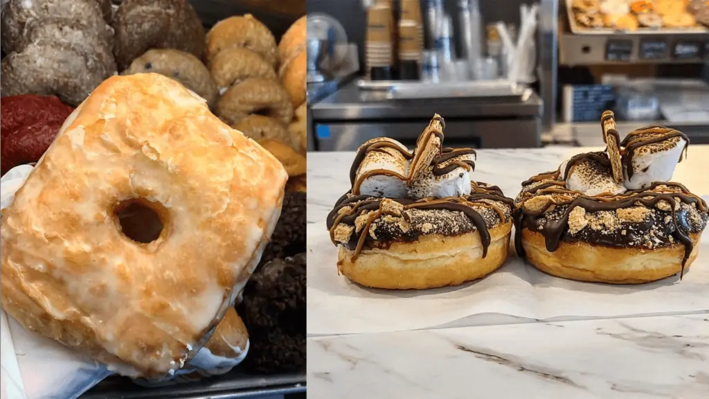 Giant cronut and s'mores donuts featured