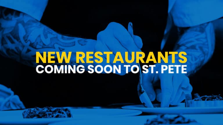 New Restaurants coming soon to st pete