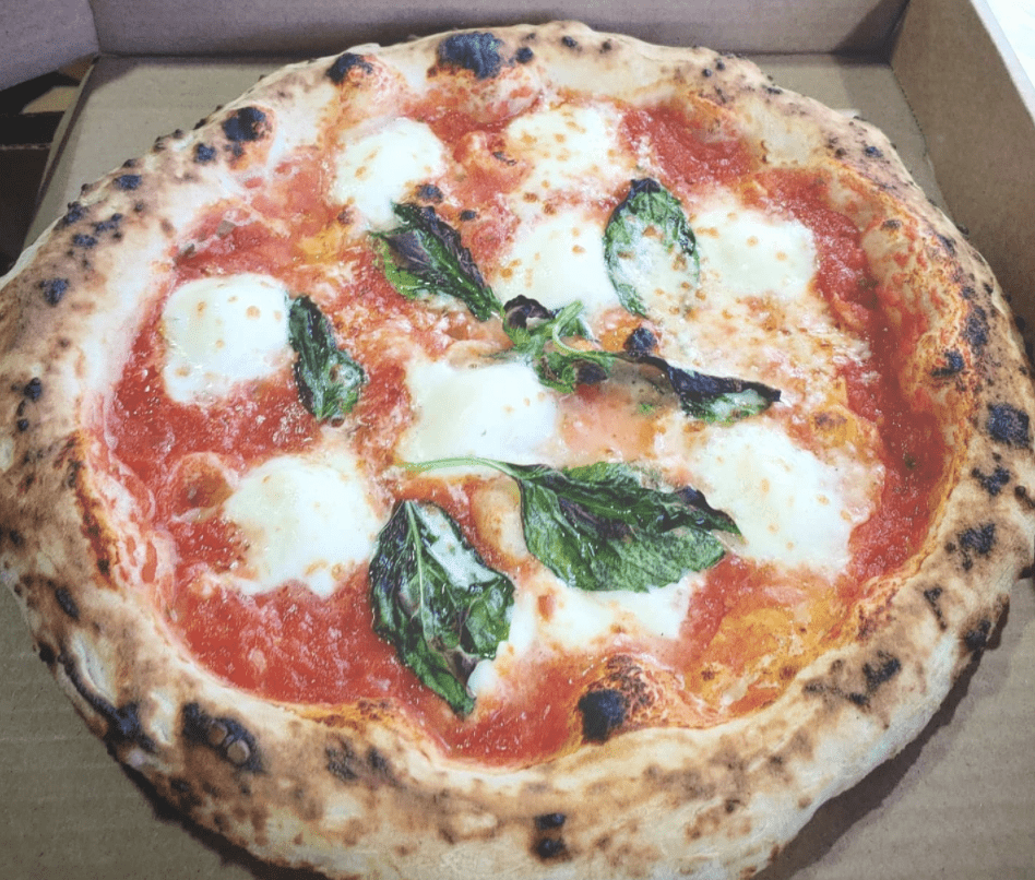A pizza from La Strada
