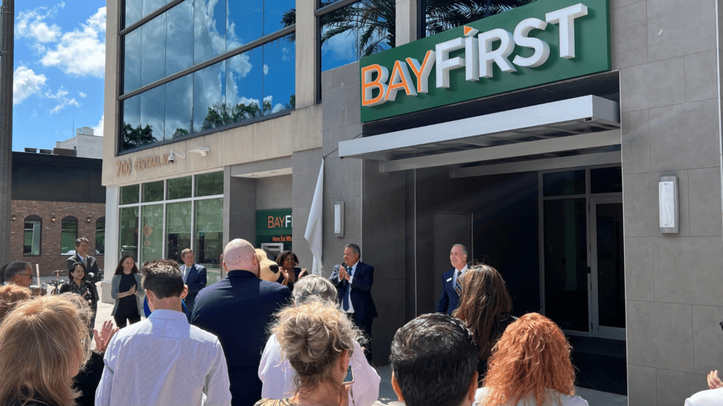 The new name celebration at BayFirst