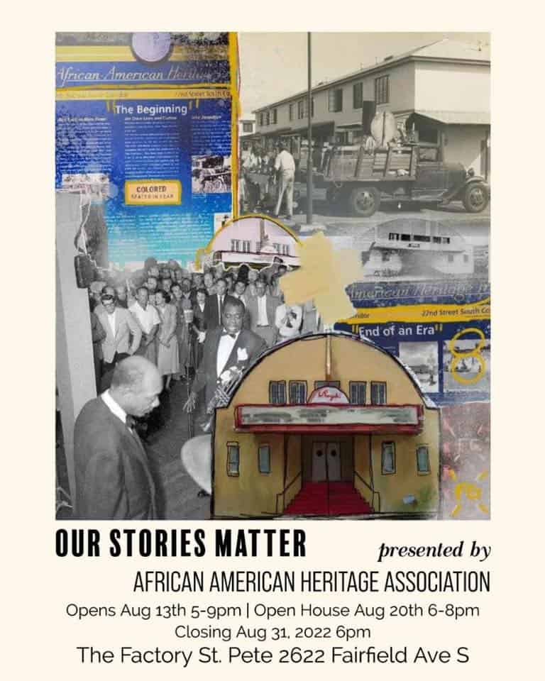 Collage of African American Heritage in St Pete