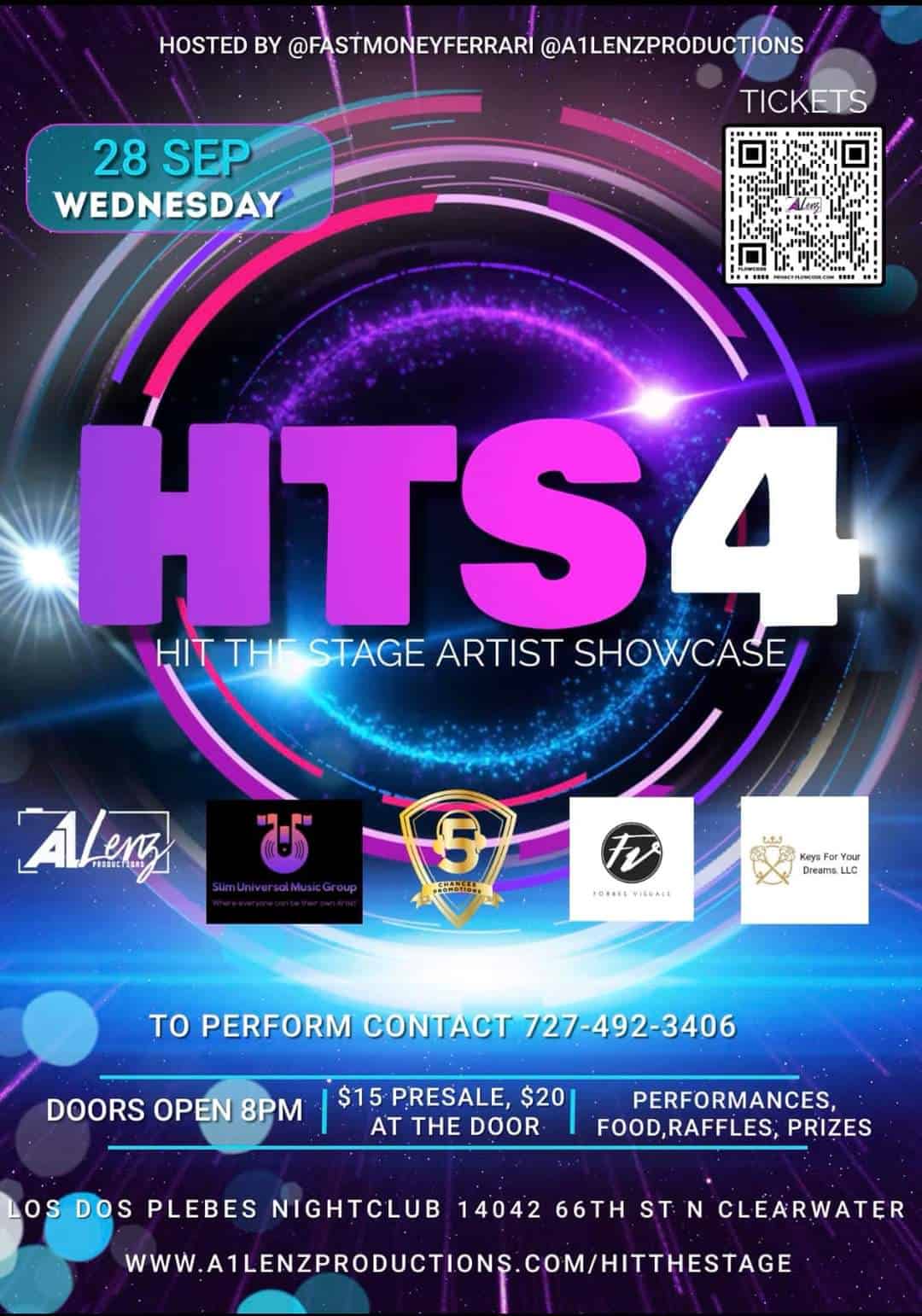Hit the Stage 4 Artists Showcase
