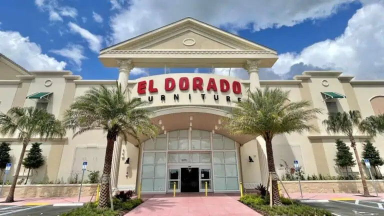 The exterior of El Dorado Furniture