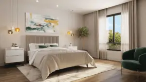 A bedroom at Terraces at 87th