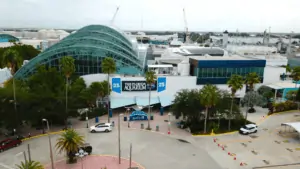 The exterior of The Florida Aquarium