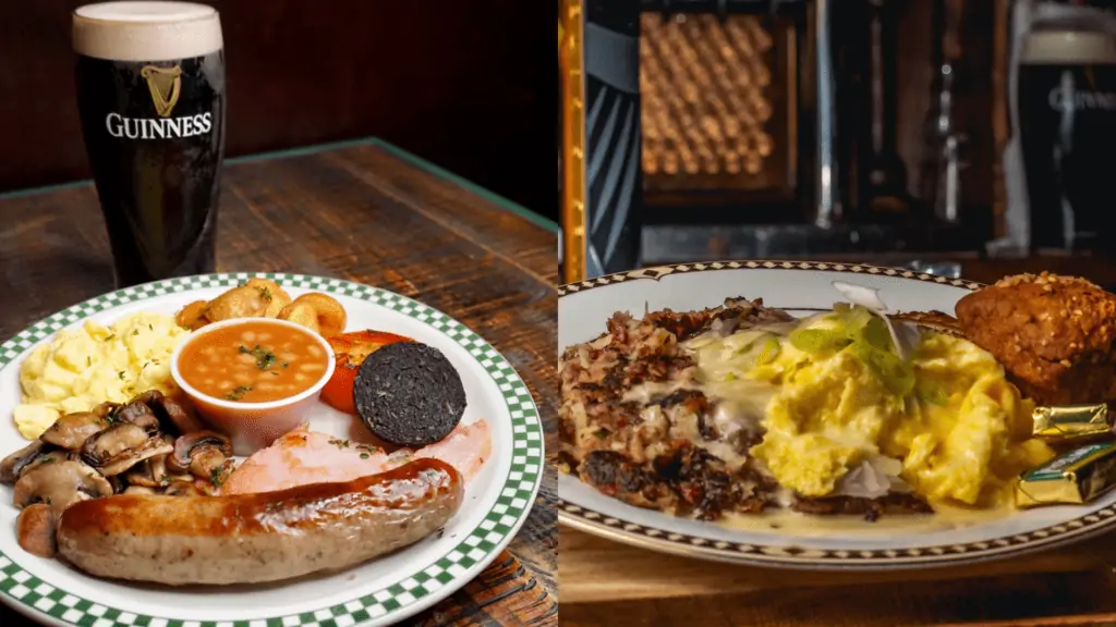 Breakfast dishes at Mary Margaret's