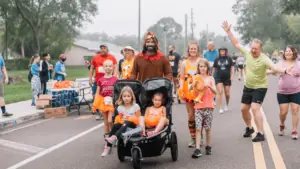 Runners at Turkey Trot