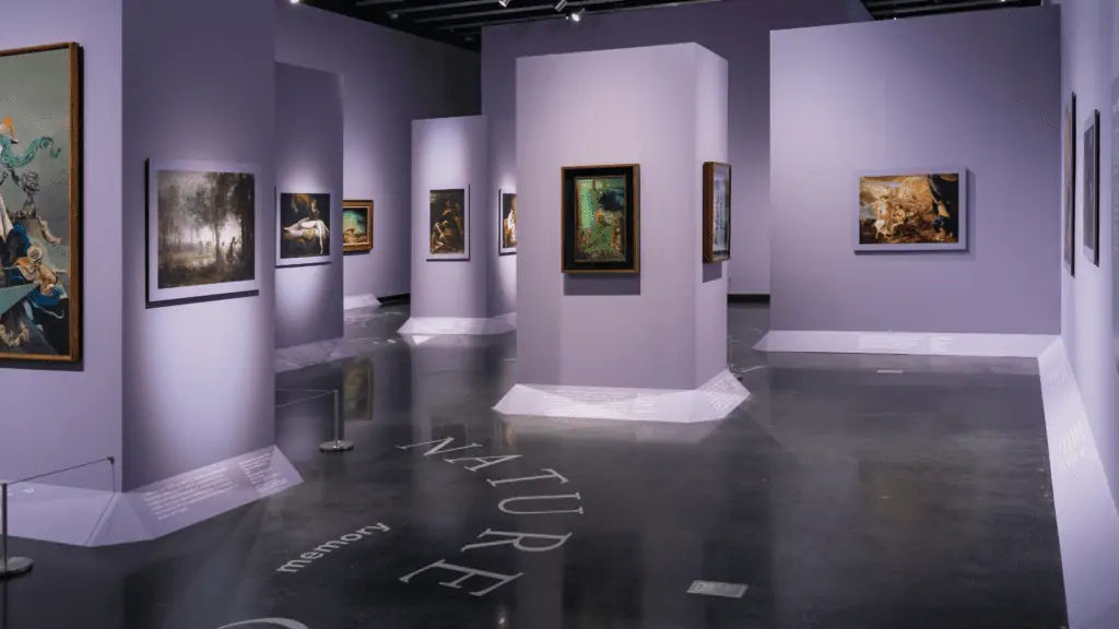 A gallery at The Dali