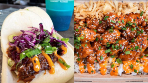 Boa buns and bang bang chicken