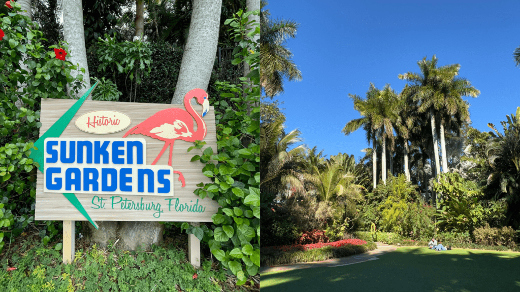 Green spaces at Sunken Gardens