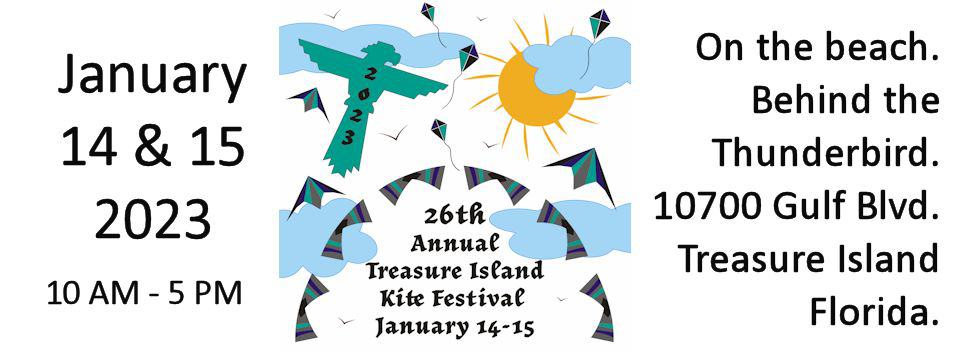 26th Annual Treasure Island Sport Kite Competition and Festival on January 14 &. 15