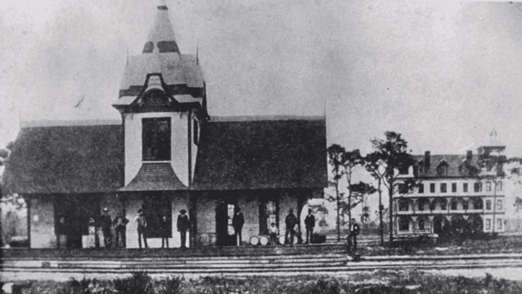 The old St. Pete train station