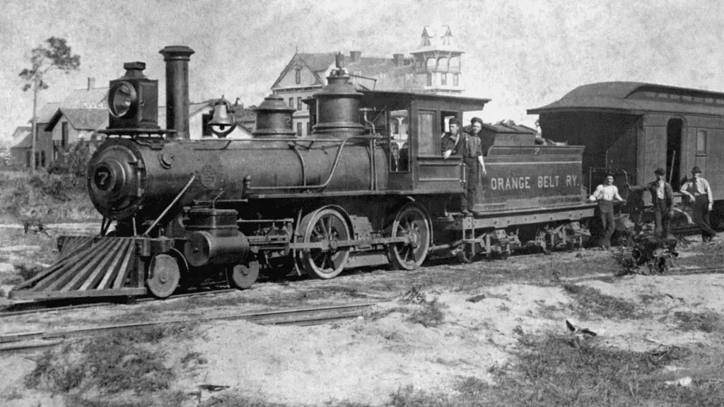 An old train in St. Pete