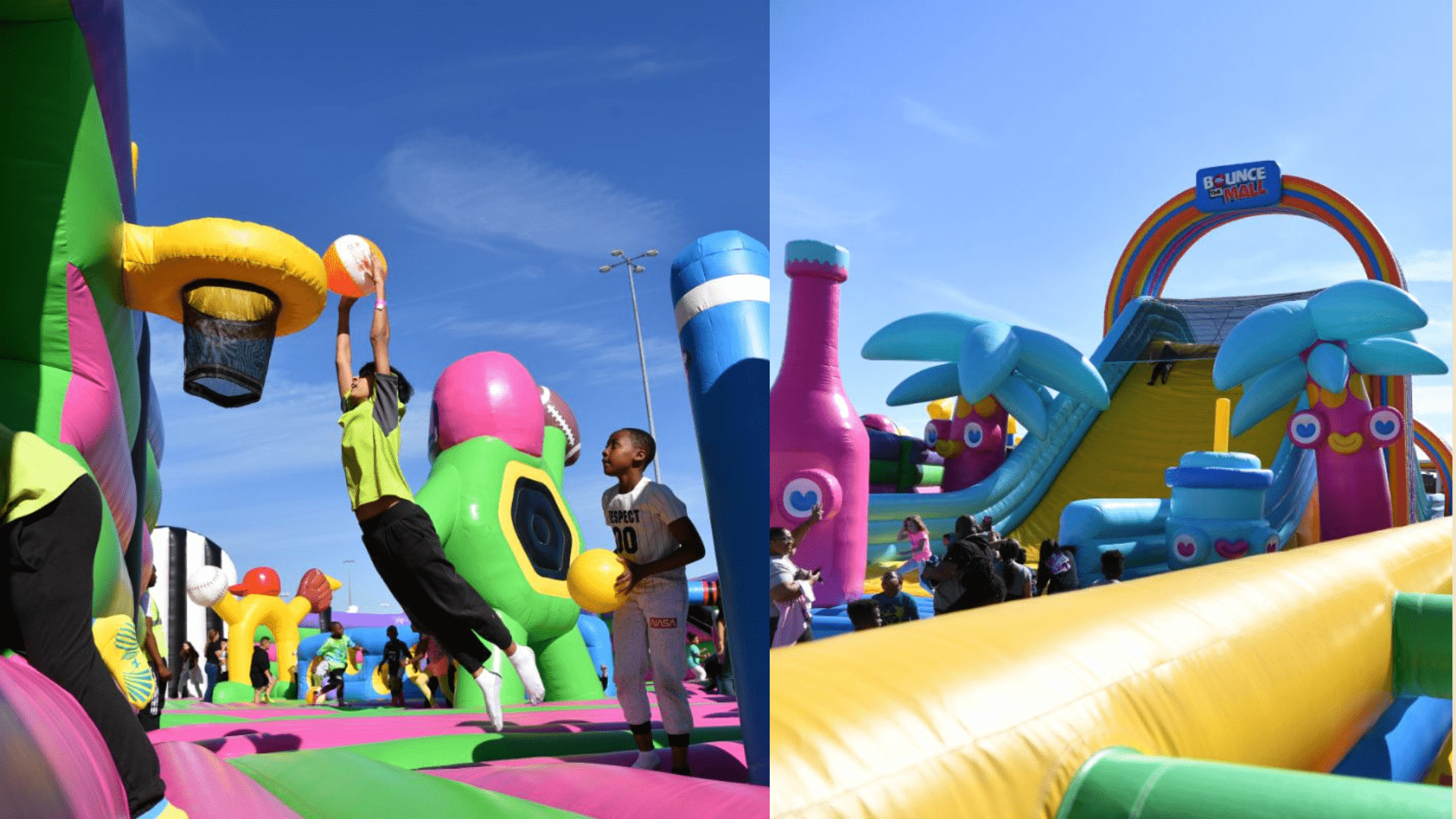 A gigantic popup festival of inflatable games is coming to Tyrone Mall