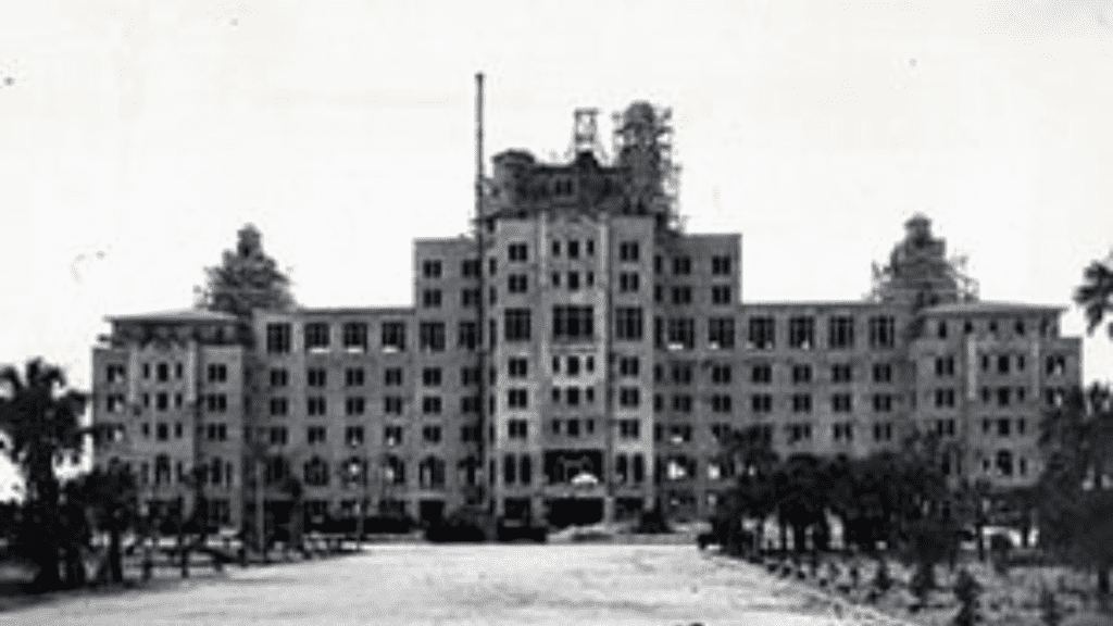 The exterior of The Don Cesar in 1928