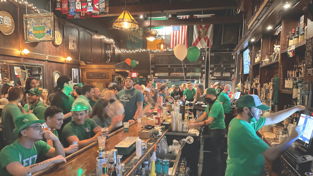 Mary Margaret's on St. Patrick's Day