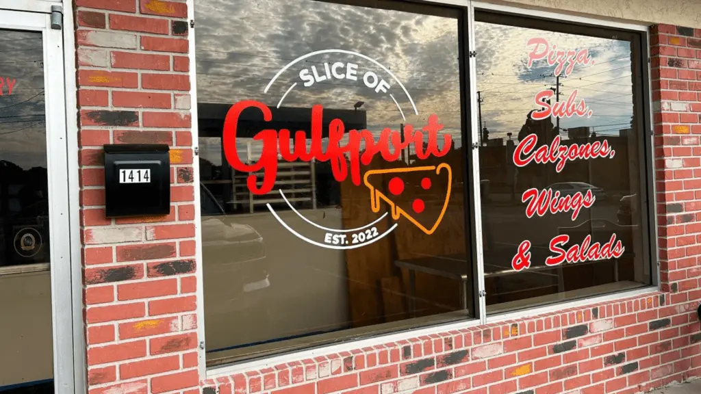 The exterior of Slice of Gulfport