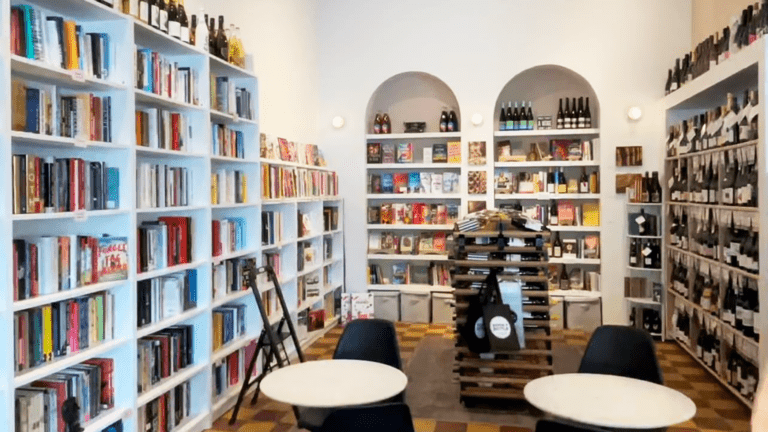 interior of a bookstore