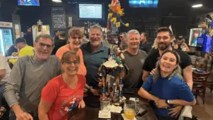 People inside Brewers Tasting Room