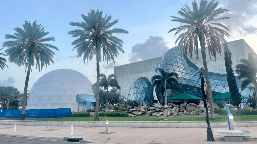 The exterior of The Dali Museum