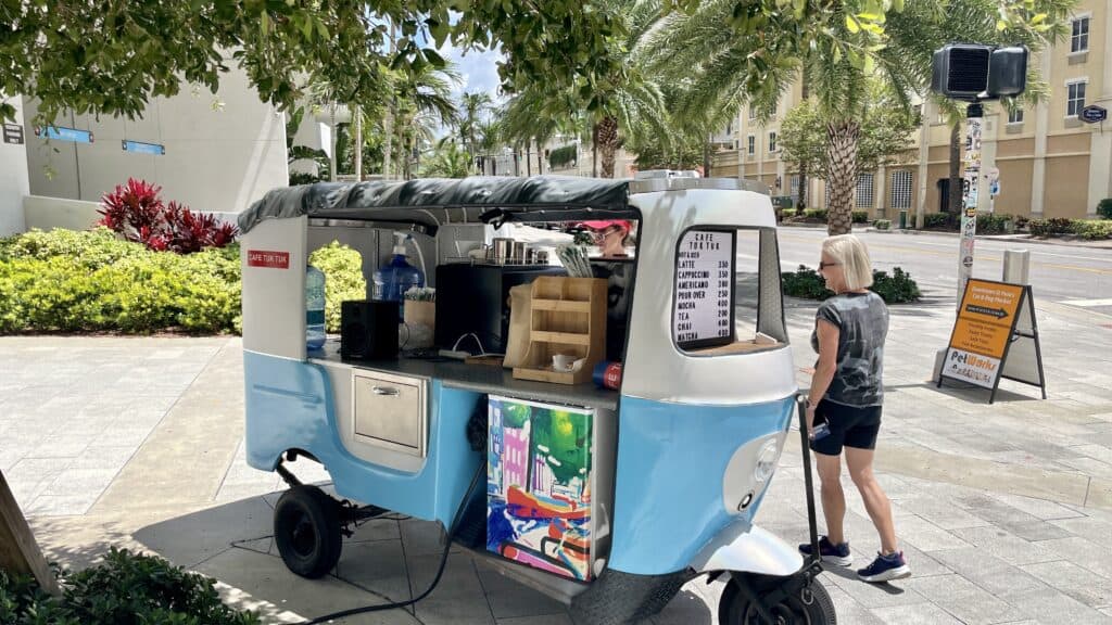 Cafe Tuk Tuk in downtown St. Pete