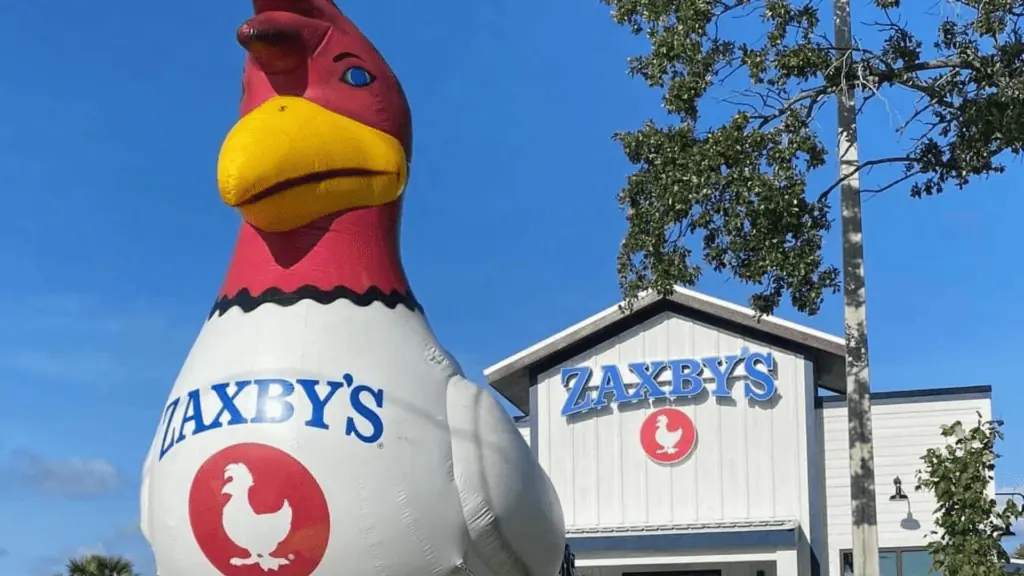 The exterior of Zaxby's