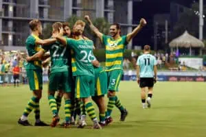 Tampa Bay Rowdies vs Oakland Roots FC at Al Lang Stadium