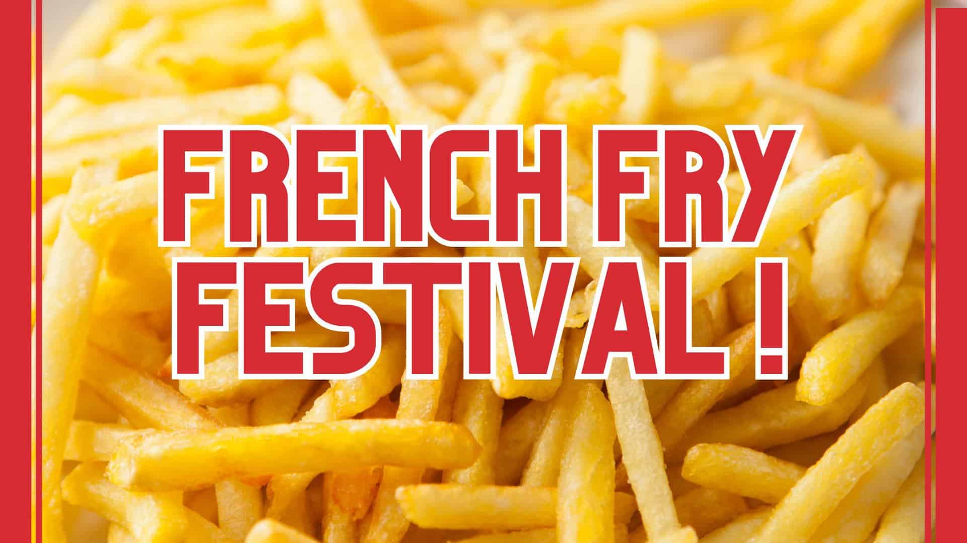 French Fry Festival at 3 Daughters Brewing