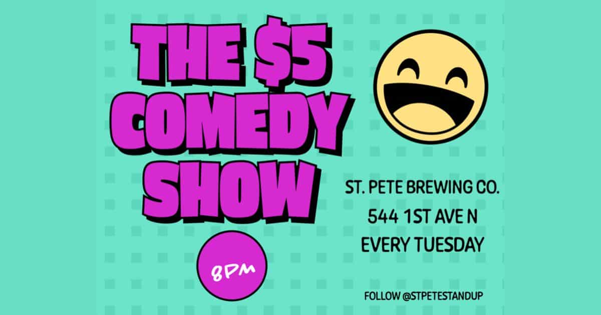The $5 comedy show at St. Pete Brewing