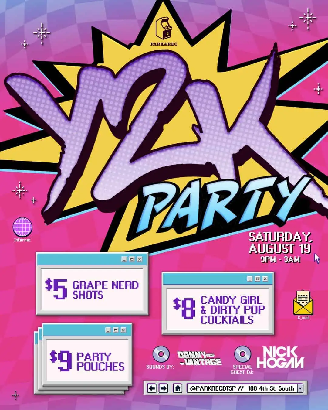 Y2K Party at Park & Rec