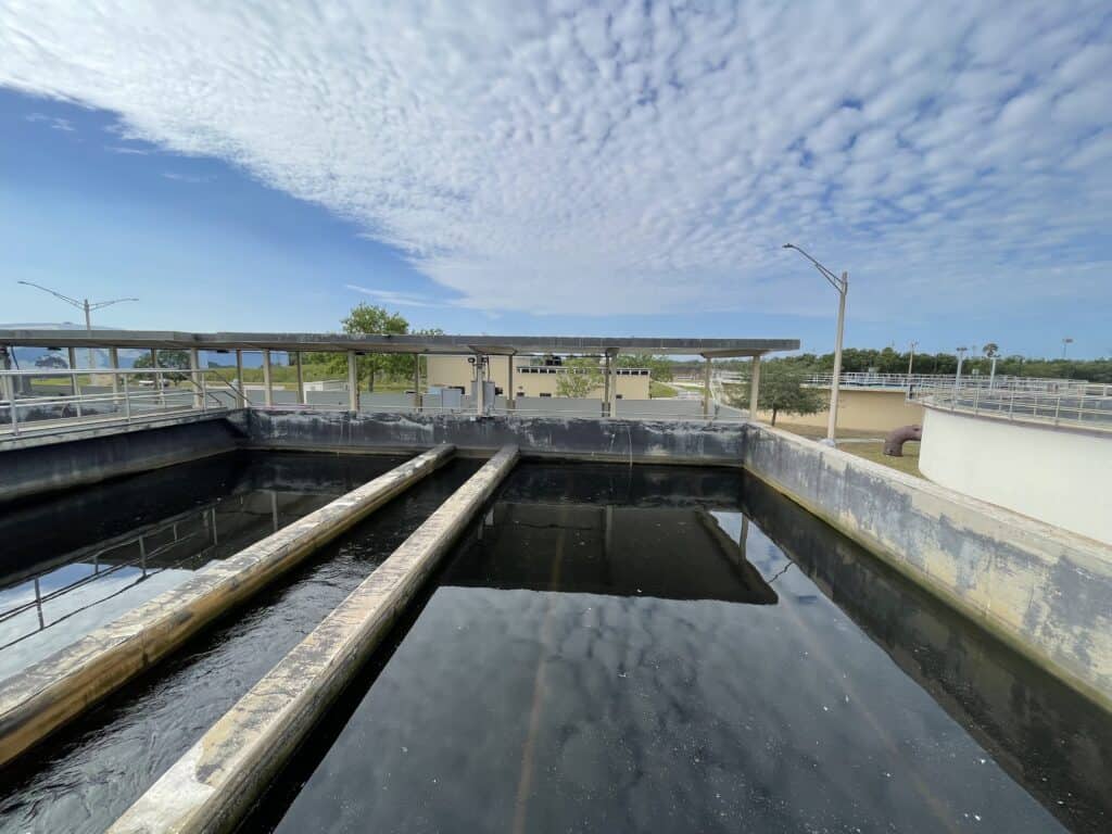 A water treatment facility in St. Pete