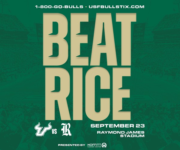 #BeatRice September 23rd at Raymond James