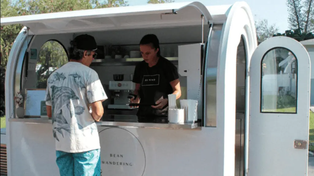 The Bean Wandering mobile cafe
