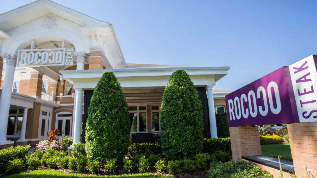 The exterior of Rococo