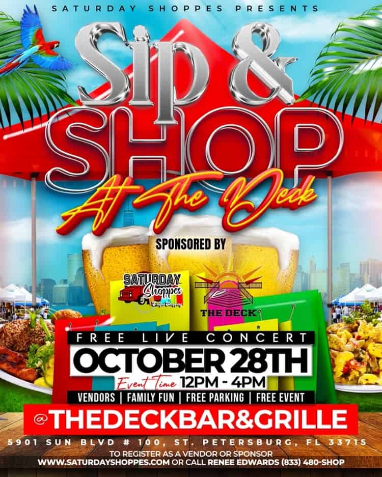 Sip & Shop at the Deck