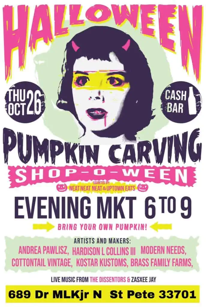 Pumpkin Carving and Shop-O-Ween at Uptown Eats