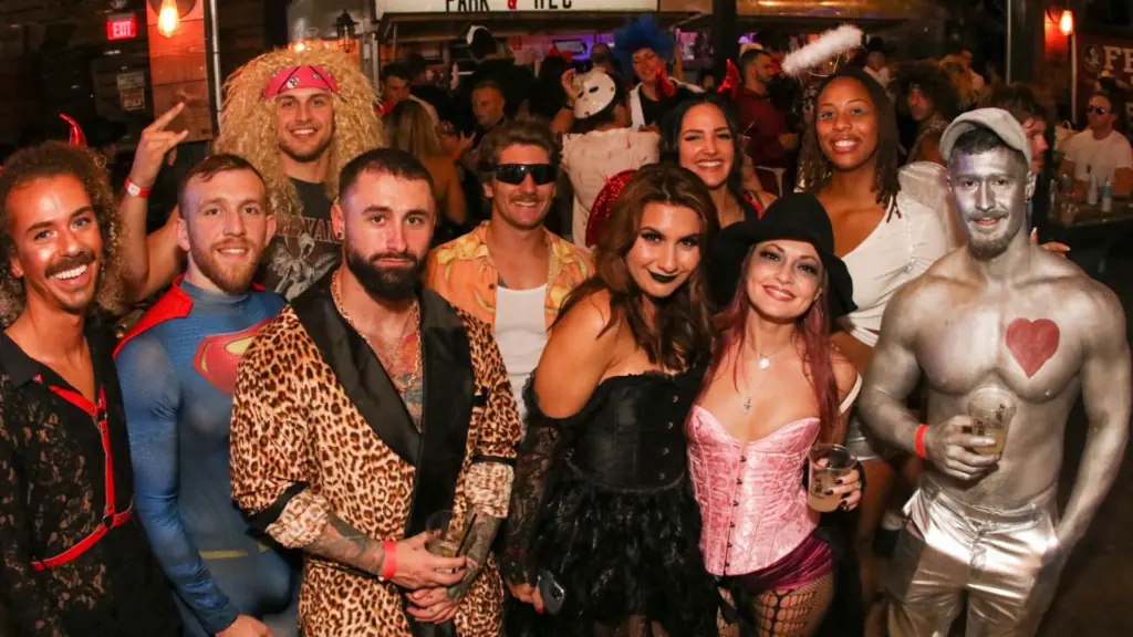 The "Creepy Crawl" is the ultimate Halloween party bar crawl this