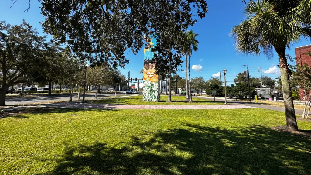 A city park in St. Pete