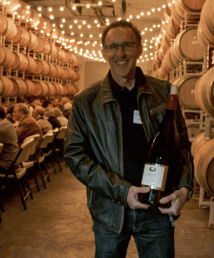 Brian Talley with Talley Wines