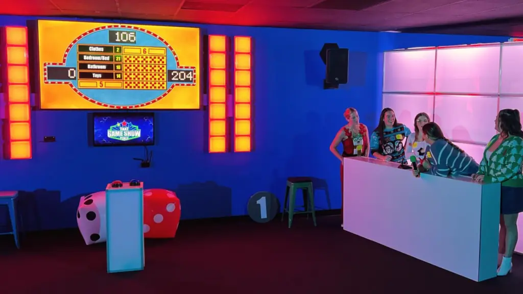 A game show studio